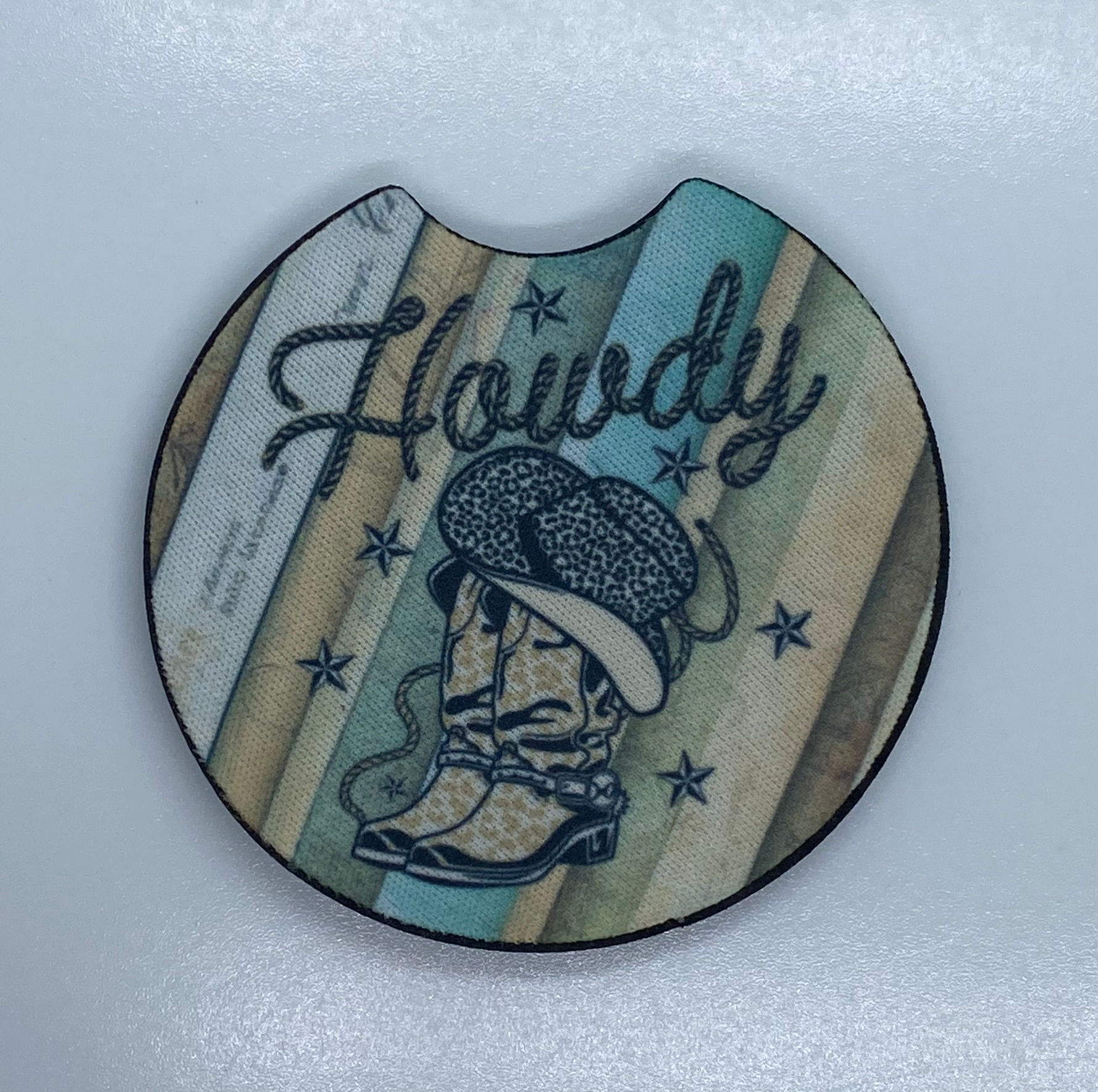 Country Design Car Coasters (7 designs to choose from)