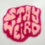 Un tapis avec les lettre