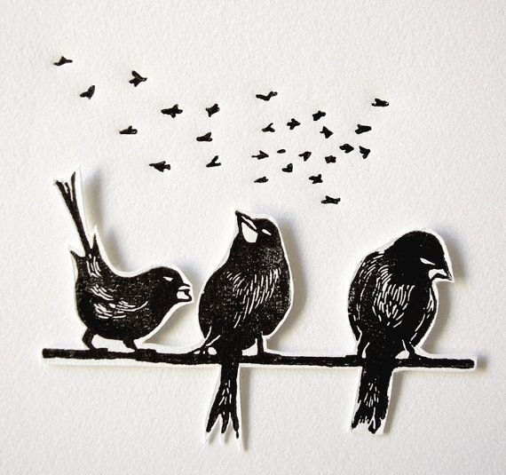 THREE BIRDS WITH ONE STONE