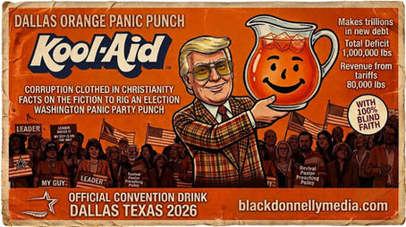Drinking the Kool Aid: Washington Panic, Texas Pantomime, MAGA Fabrications