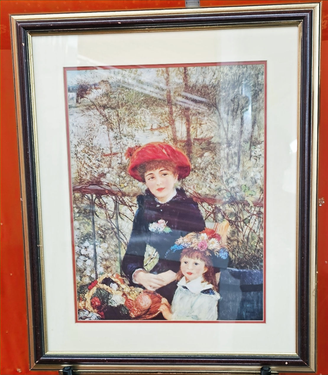 "Two Sisters On the Terrace" Pierre-Auguste Renoir'