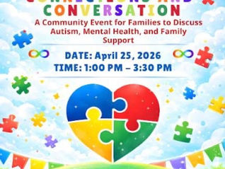 Connections and Conversations ~ April 25, 2026 at 1:00pm