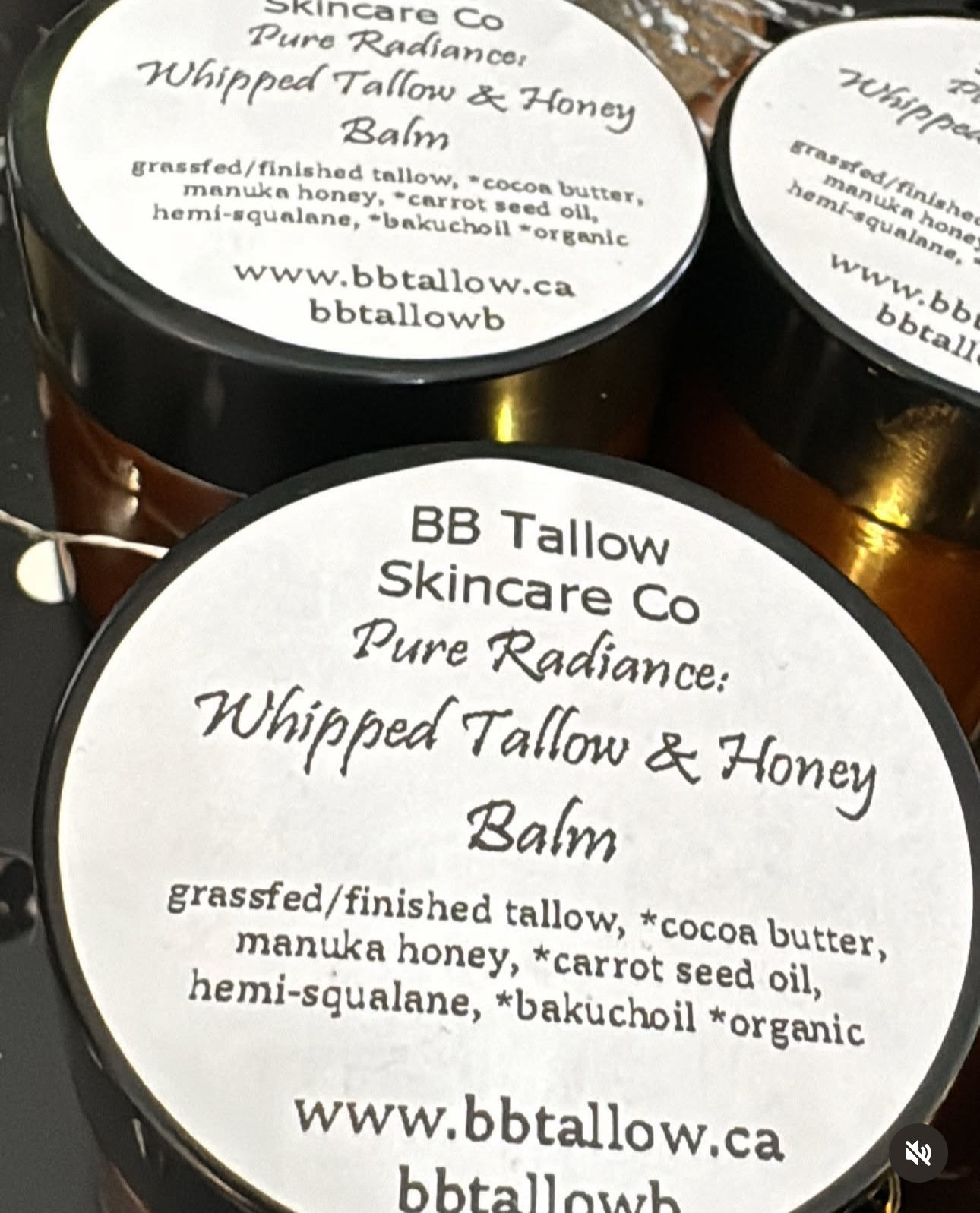 Pure Radiance Whipped Tallow & Manuka Honey