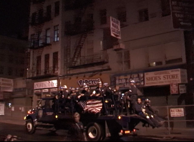 The night of the attack. First responders and volunteers worked on the site day ight for 9 months.