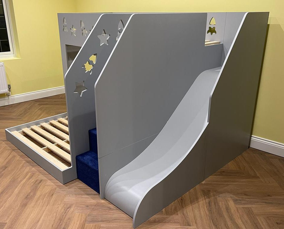 Thumbnail: Forward Facing High-Sleeper Triple (slide optional-lots of patterns/any colours)