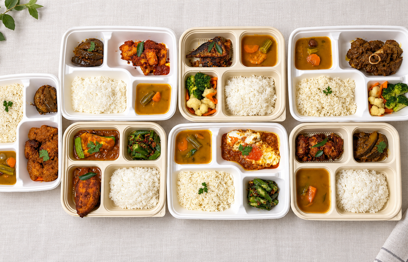 We Provide Smartly Portioned Indian food delivery, Not Smaller...