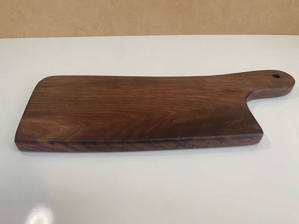 Thumbnail: Walnut "Cleaver" Charcuterie Board