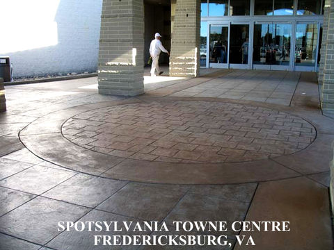 Commercial Stamped Concrete by Greystone Masonry