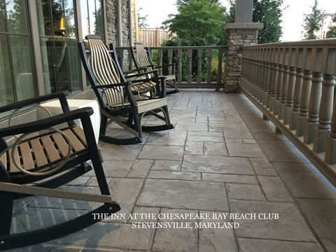 Commercial Stamped Concrete by Greystone Masonry