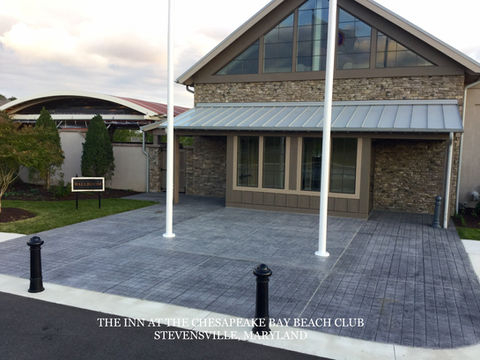 Commercial Stamped Concrete by Greystone Masonry