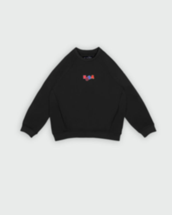 HUBA Lucky Sweatshirt - Black