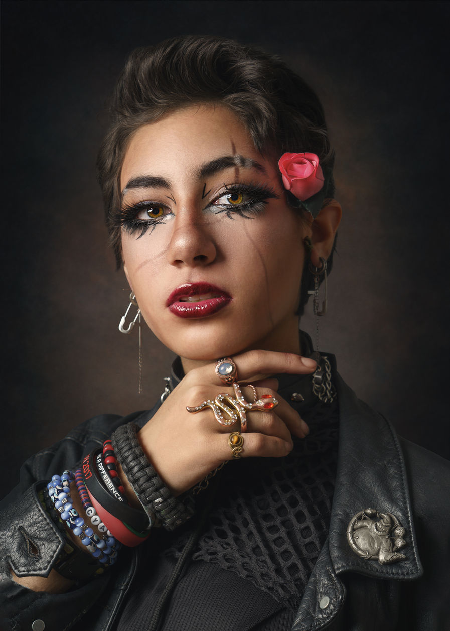 Művészi portré retusálás – Nick Noa fotóművész