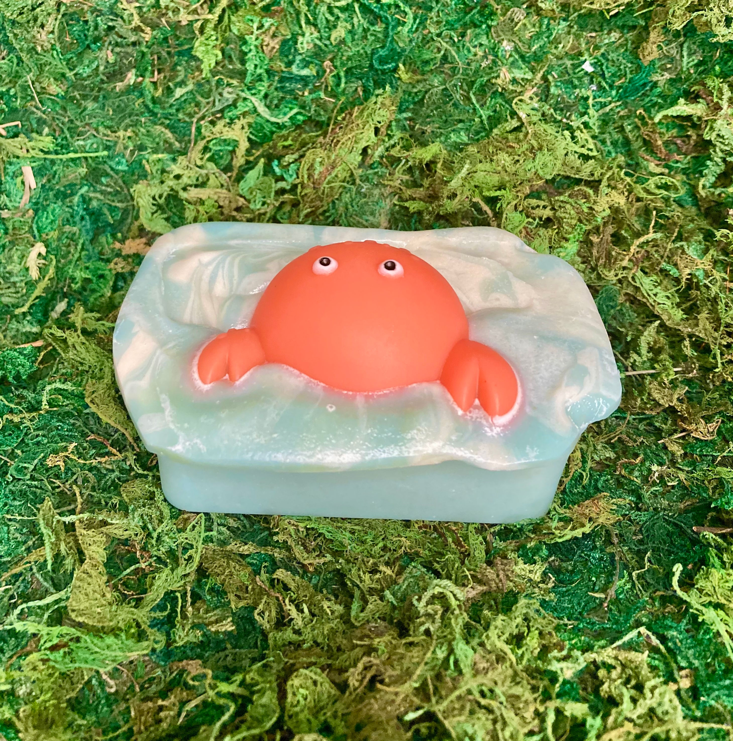 Plain Unscented Goat Milk Soap + Bath Toy