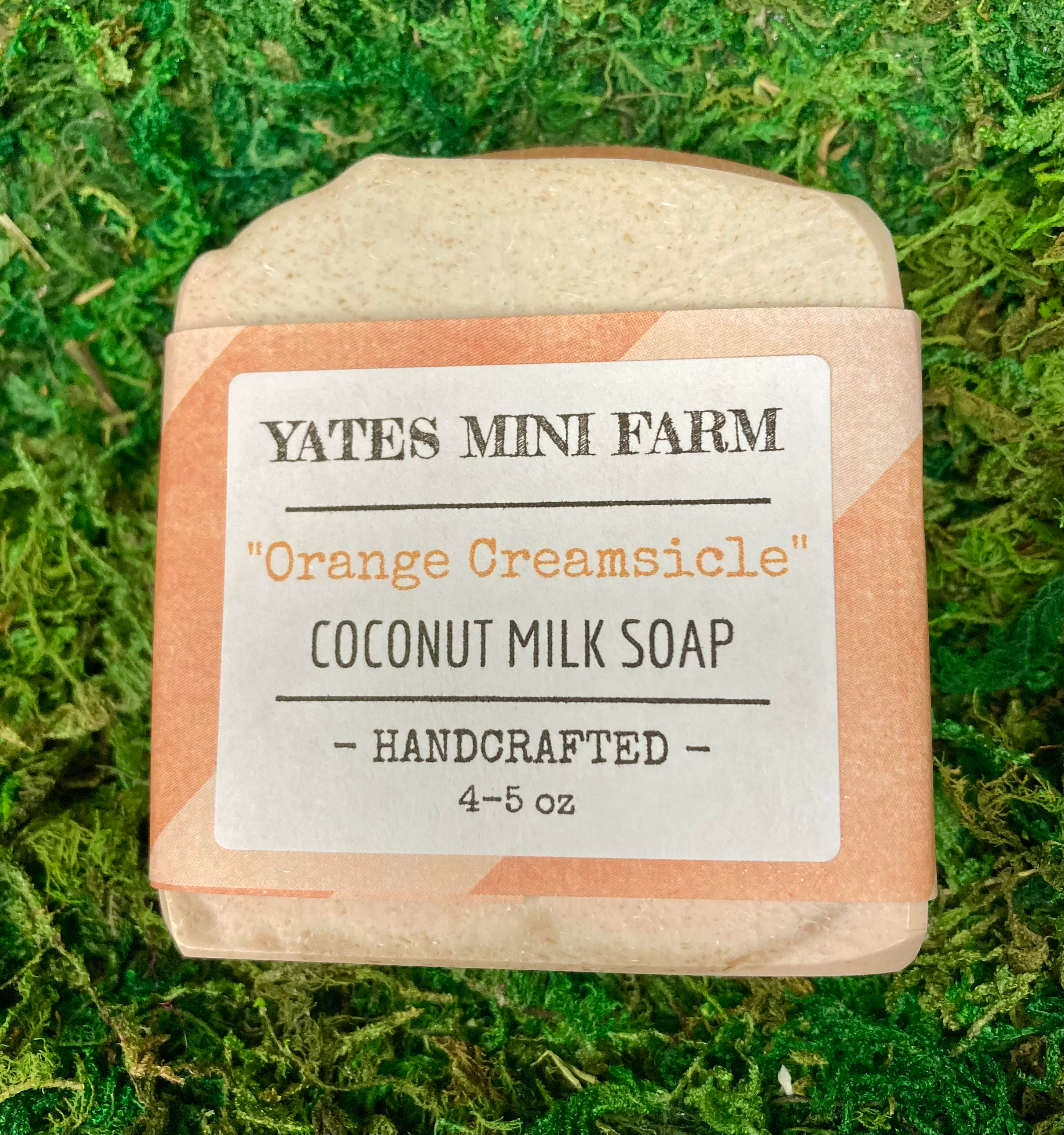 "Orange Creamsicle" Coconut Milk Soap
