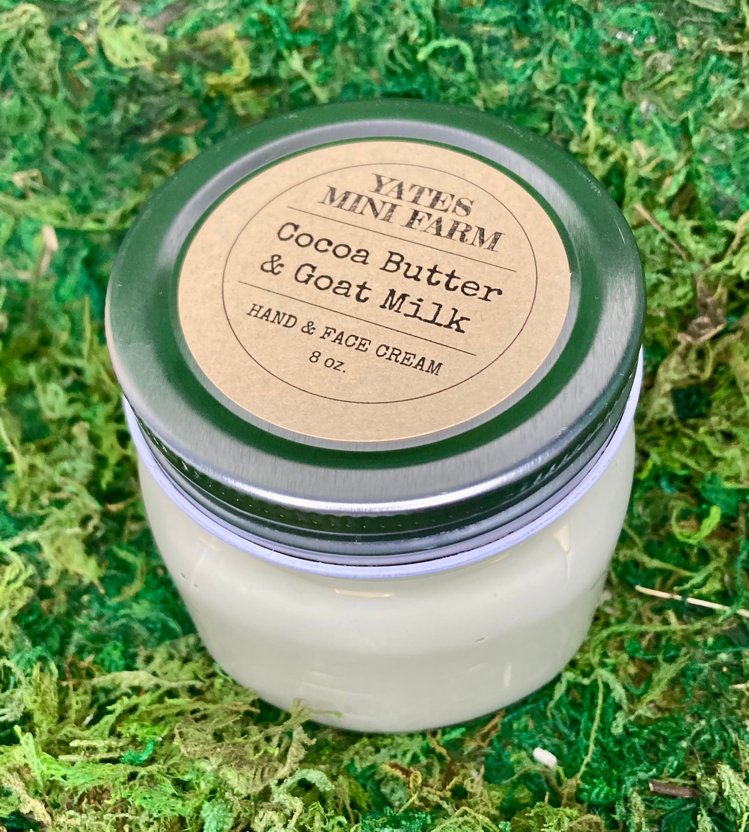 Cocoa Butter & Goat Milk Hand & Face Cream - 8oz.