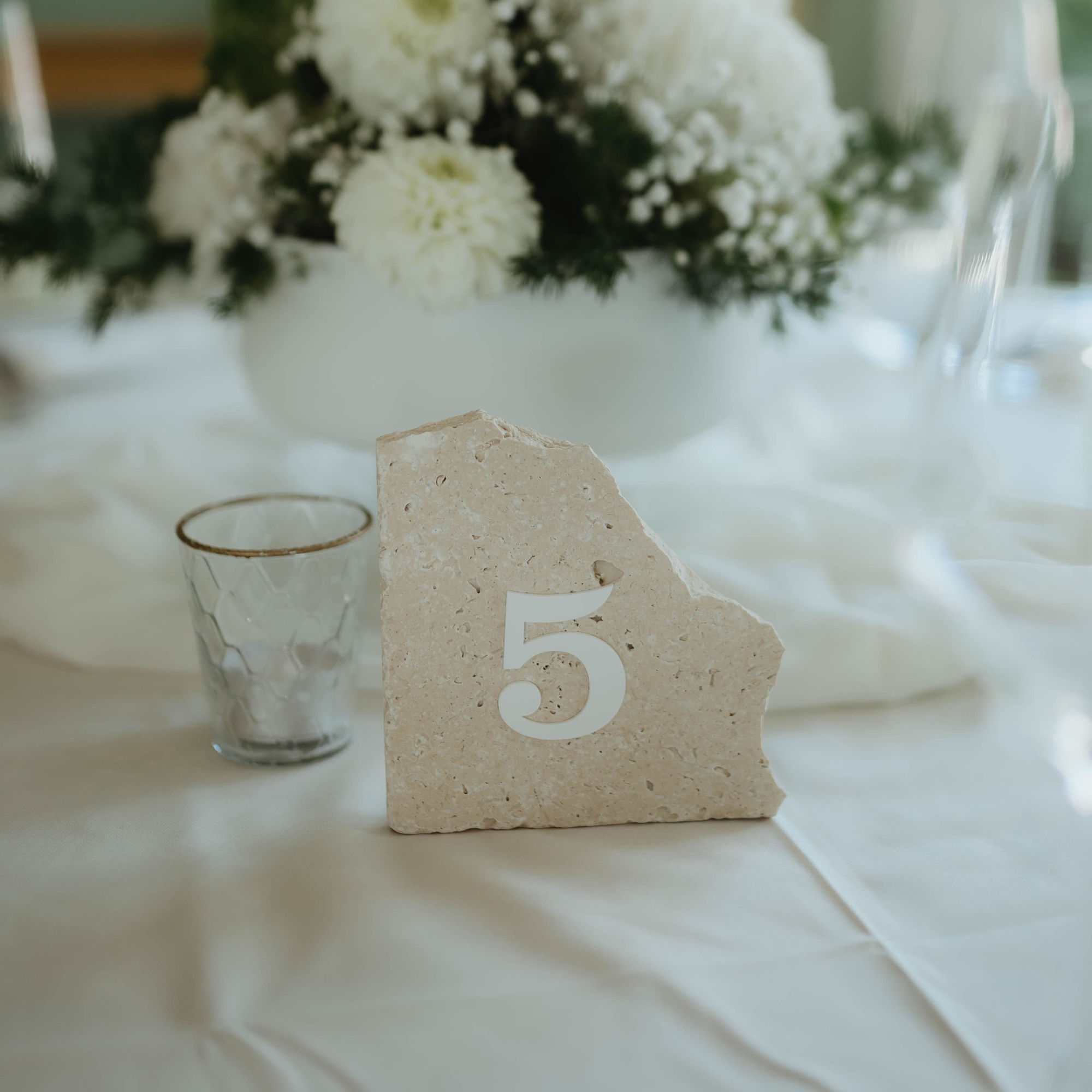 Stone Table Number Series