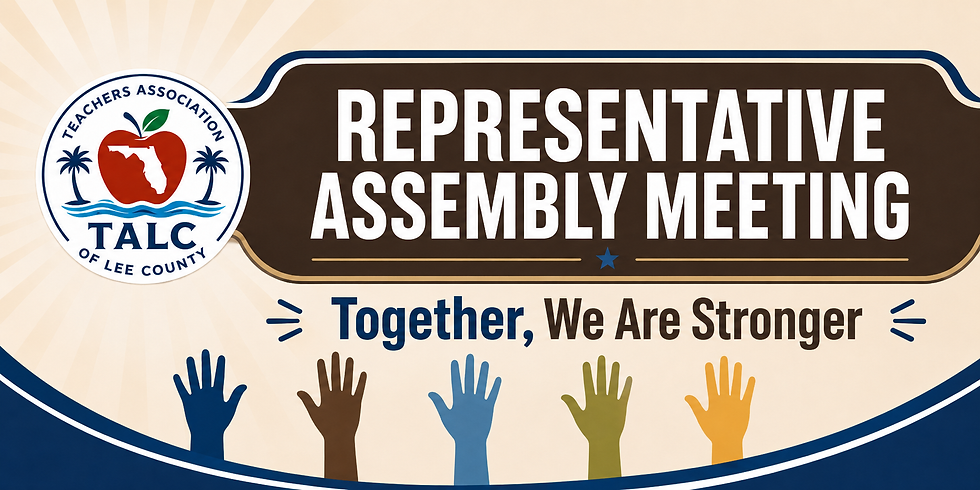 TALC Monthly Representative Assembly Meeting (FY27)