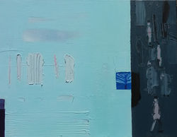 Stay in silence,2019, Oil on canvas