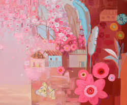 Comfort, 2018, Oil on canvas, 45.5X37