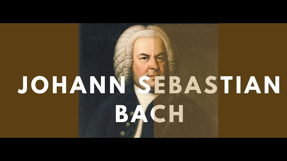 Biografie Johann Sebastian Bach