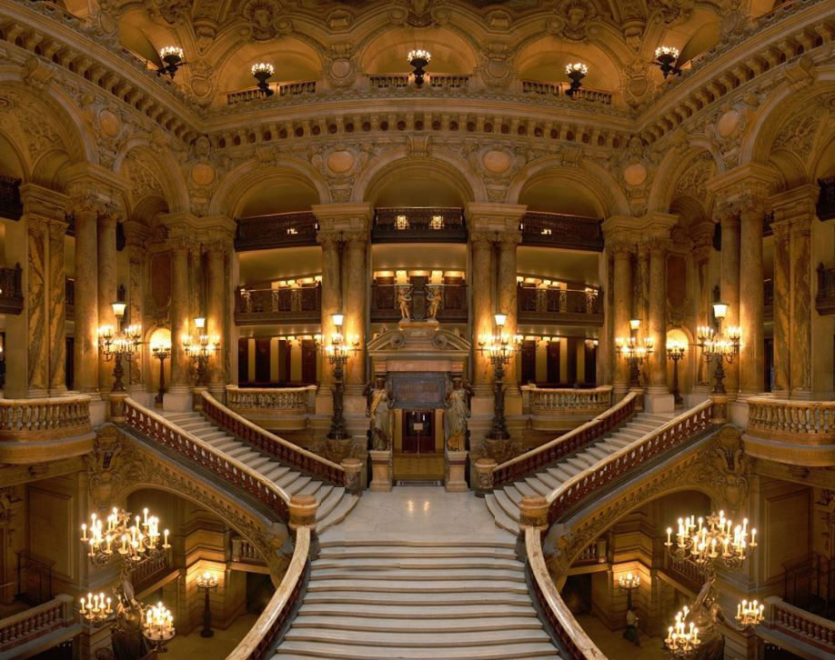 Palais Garnier: Grosse Treppe