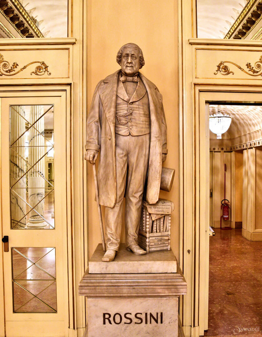 Rossini Statue La Scala