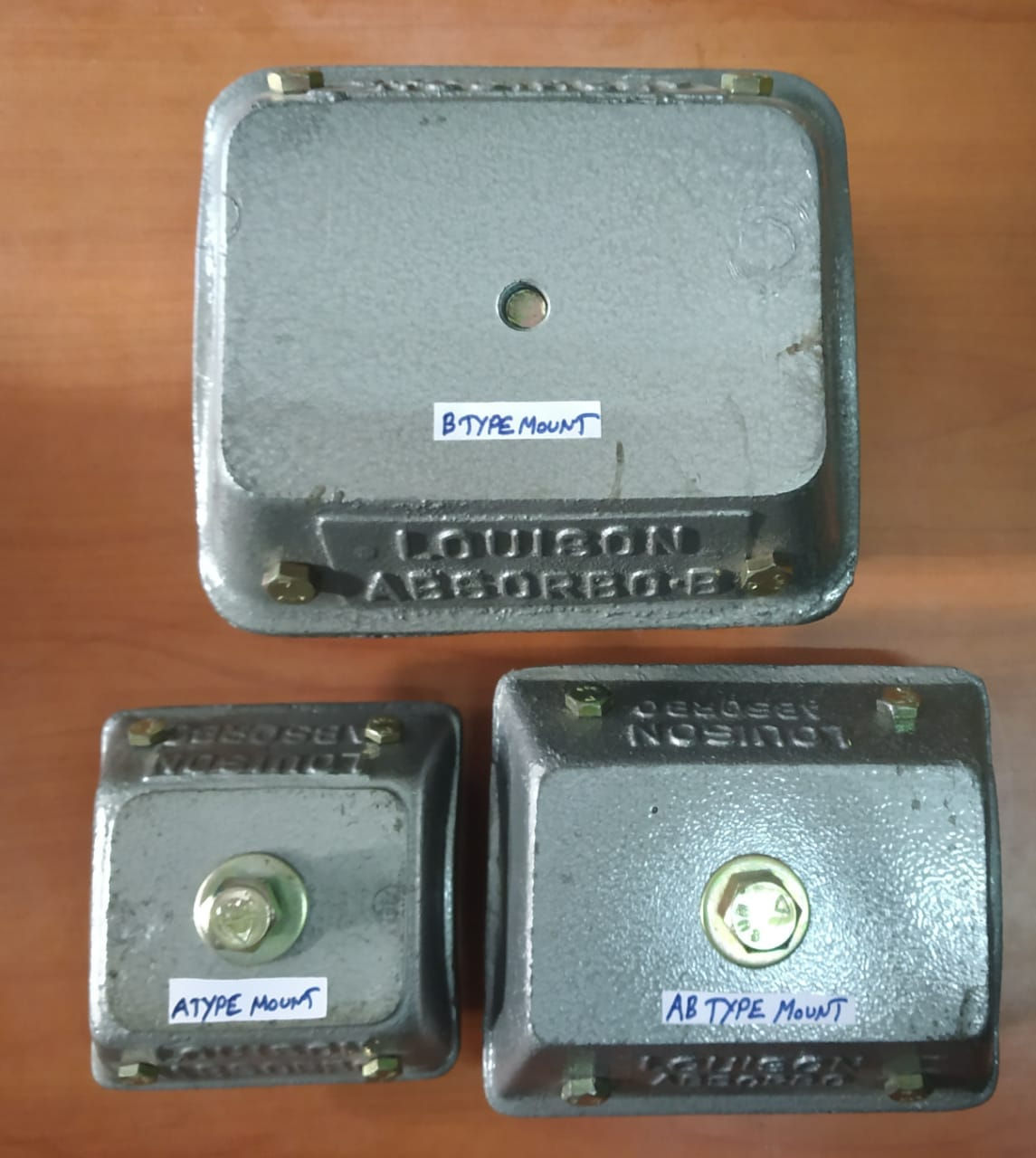 Anti vibration mounts - rectangle type