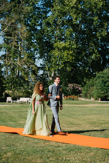 Cortège d'entrée à la cérémonie religieuse