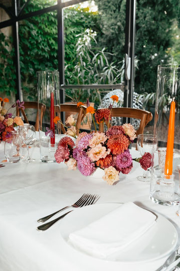 Diner de mariage, orchestré par Your Eco Story Wedding Planner
