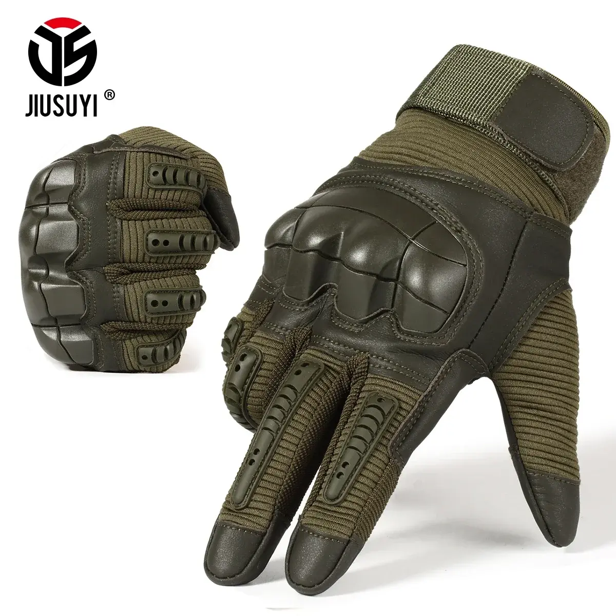 Full Finger Tactical Gloves Sports Paintball Shooting Hunting Combat Airsoft PU