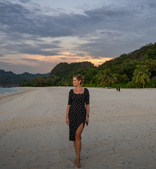 Tica, founder of Curated by Ticha in Lankgawi, at Four Seasons Resort Langkawi