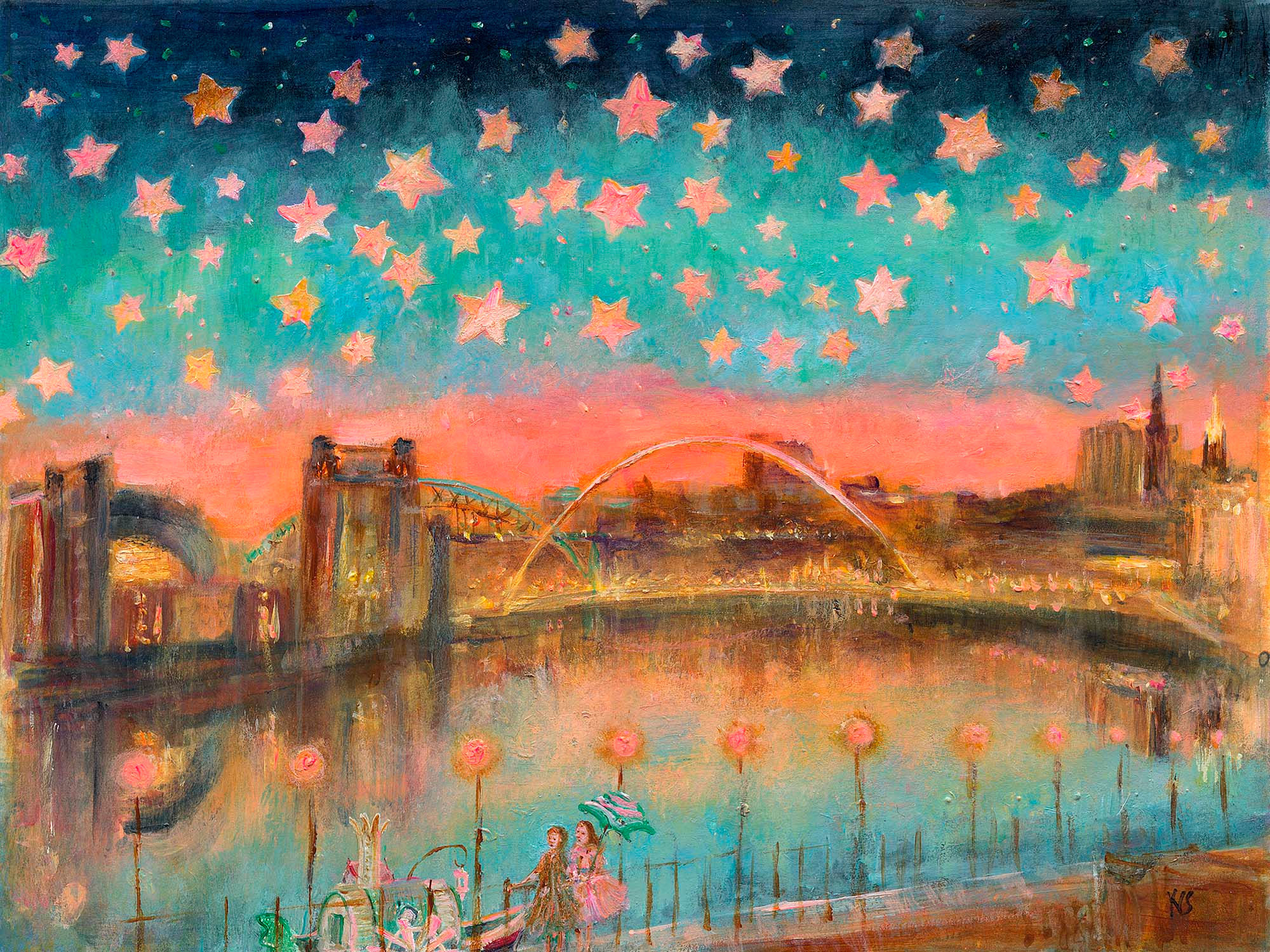 Starry Night on the Quayside