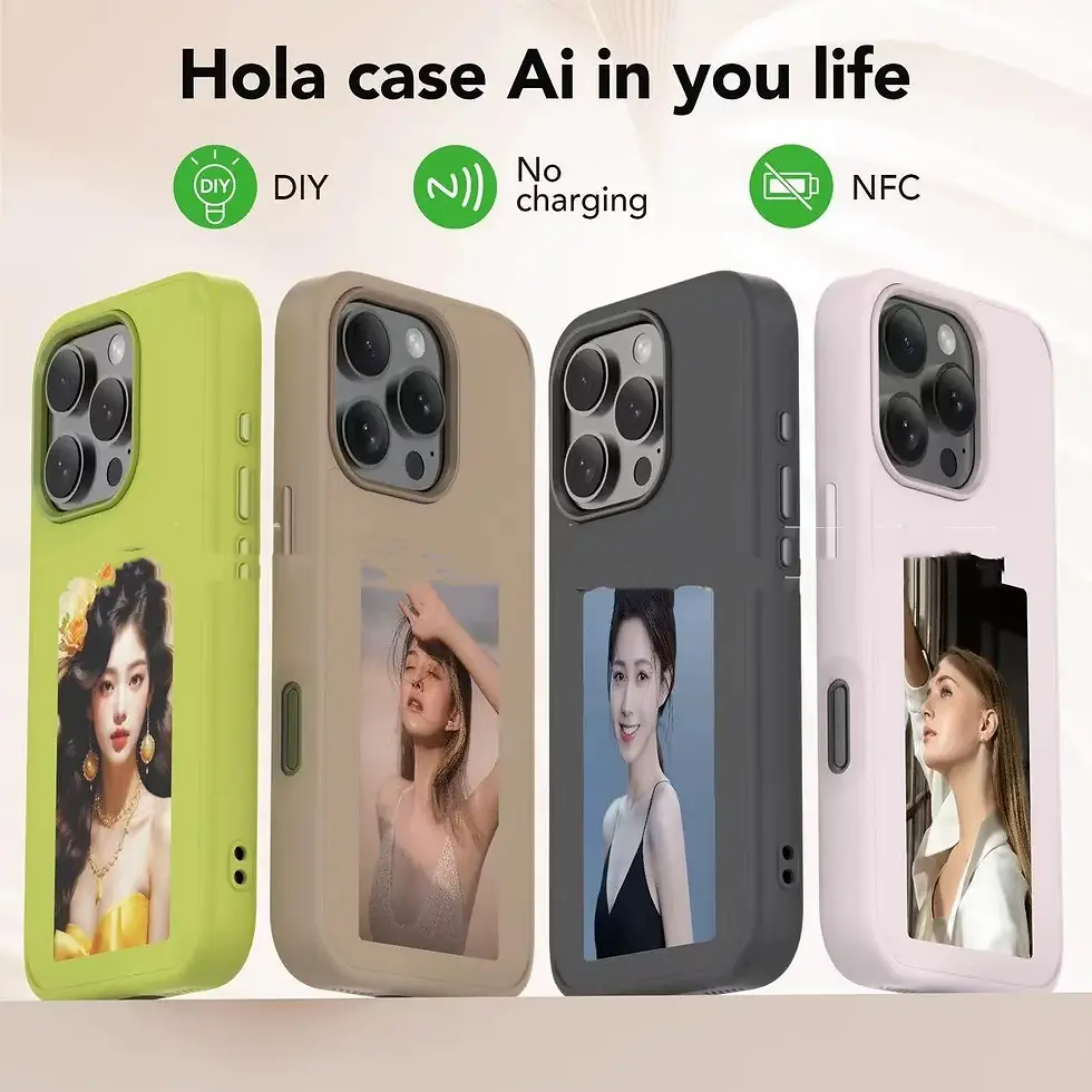 Thumbnail: E-ink Screen Projection Screen DIY Phone Case