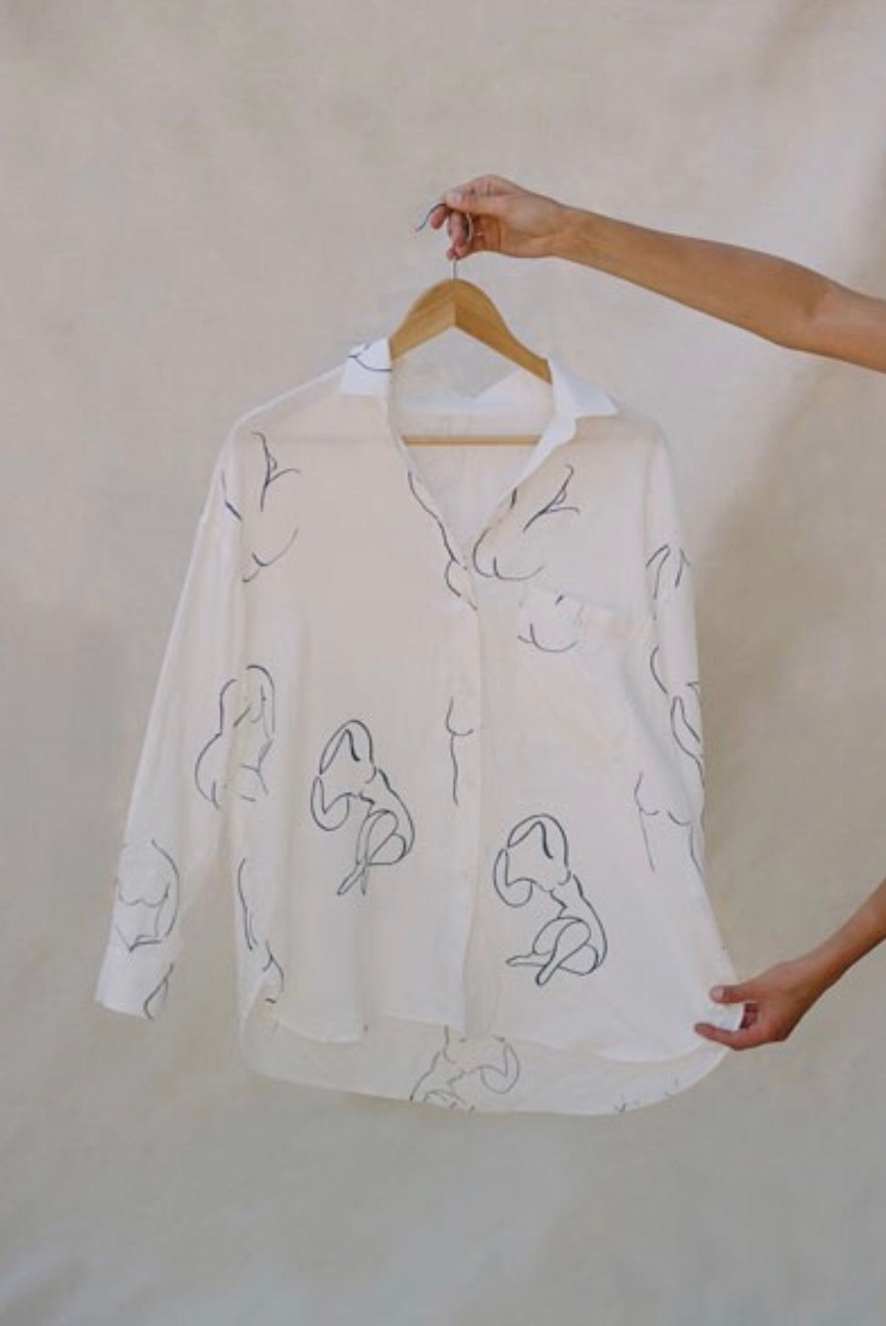 PALOMA WOOL Leandra 'Nude figures' print Shirt | Chicmirror