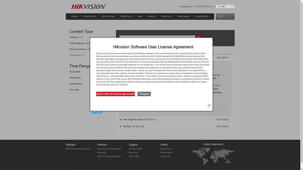 Hikvision Plugin For Apple Mac / Safari