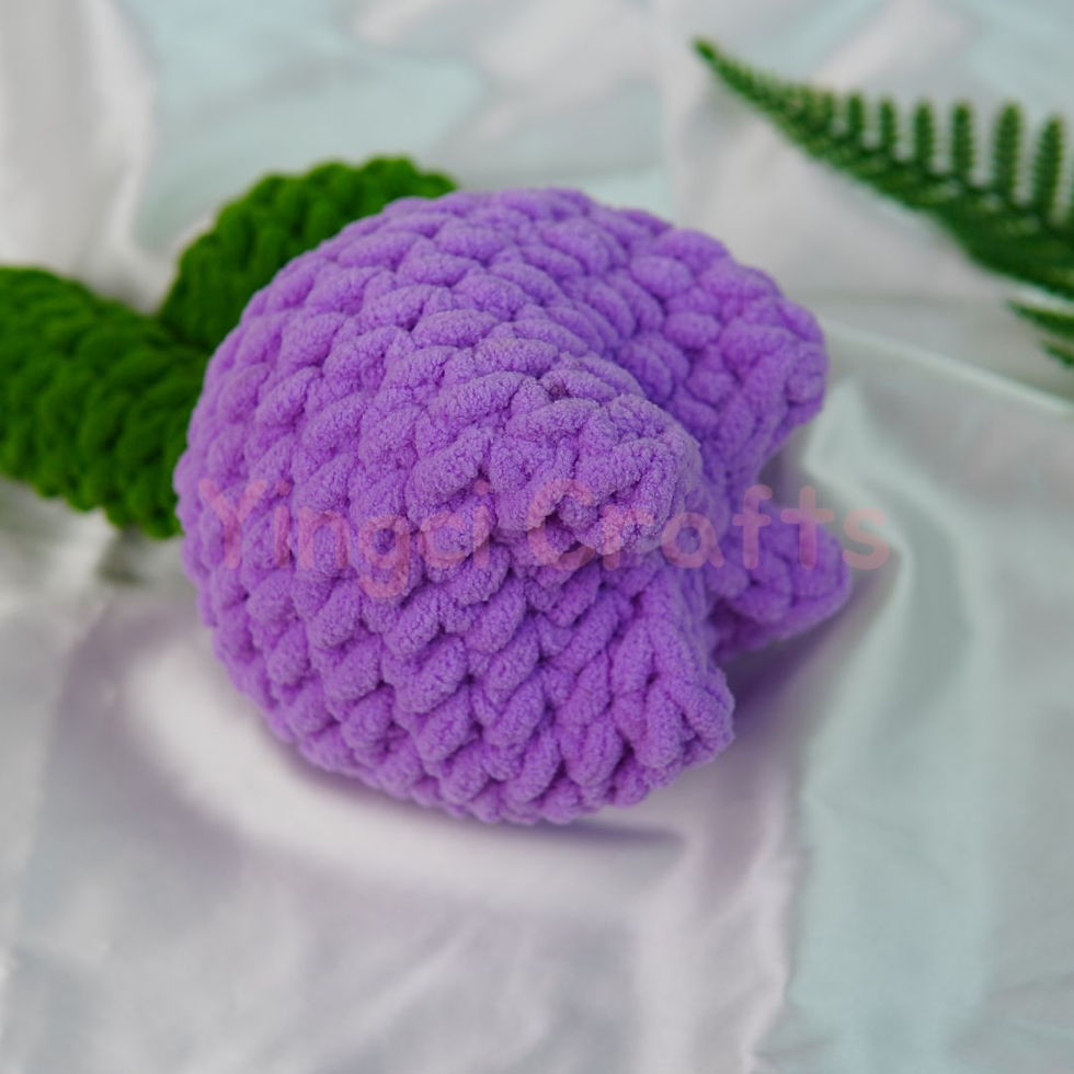 Chunky Yarn Tulip Crochet Pattern