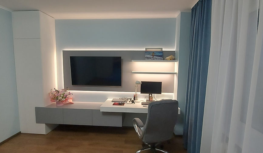 стінка тв з столом