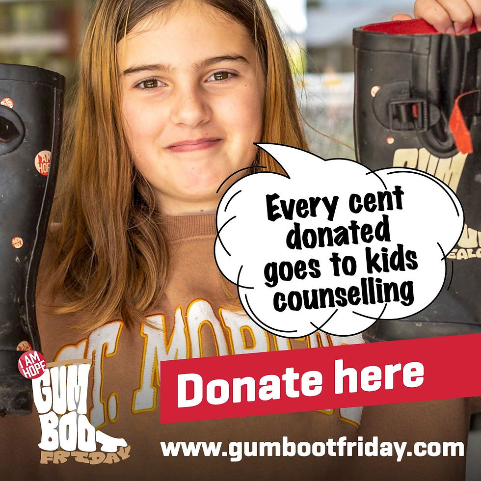 gumboot firday, free counselling, Teenager, young people, kids, under 25, counselling, counsellor, Tai Tapu, Selwyn District, Christchurch, online counselling, New Zealand