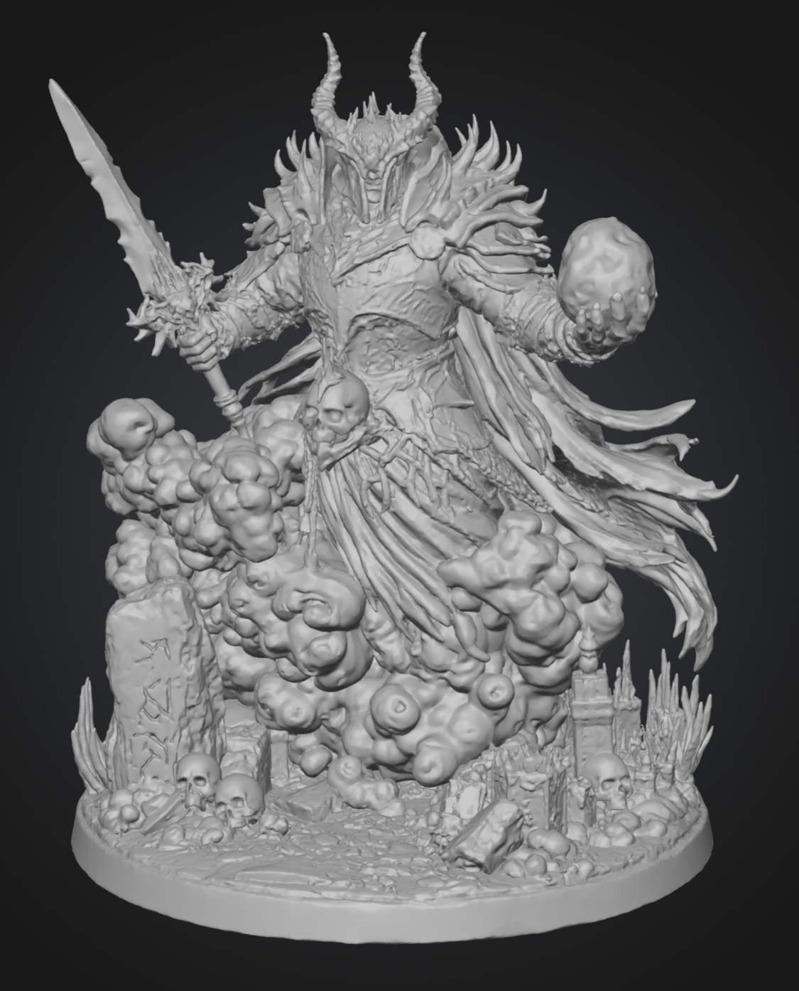 8 inch Tiragon, the Storm Tyrant.