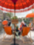 Orange Serenity Bali Parasol Haarlem