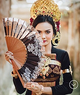 Handgemaakte Balinese parasols
