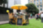 Garden umbrella Yellow London