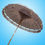 Thumbnail: Silver grey balinese parasol umbrella TAHITI PEARL - Bali Parasol original