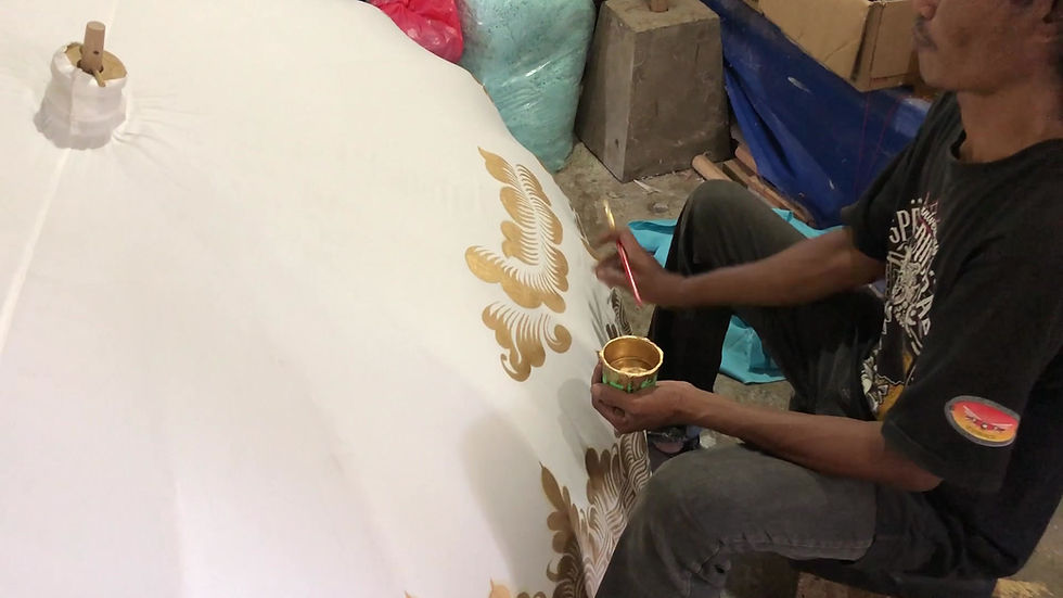 Thumbnail: OLD ROSE PEARL- Bali Parasol original