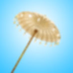 Cream Bali Parasol Lotus in cream