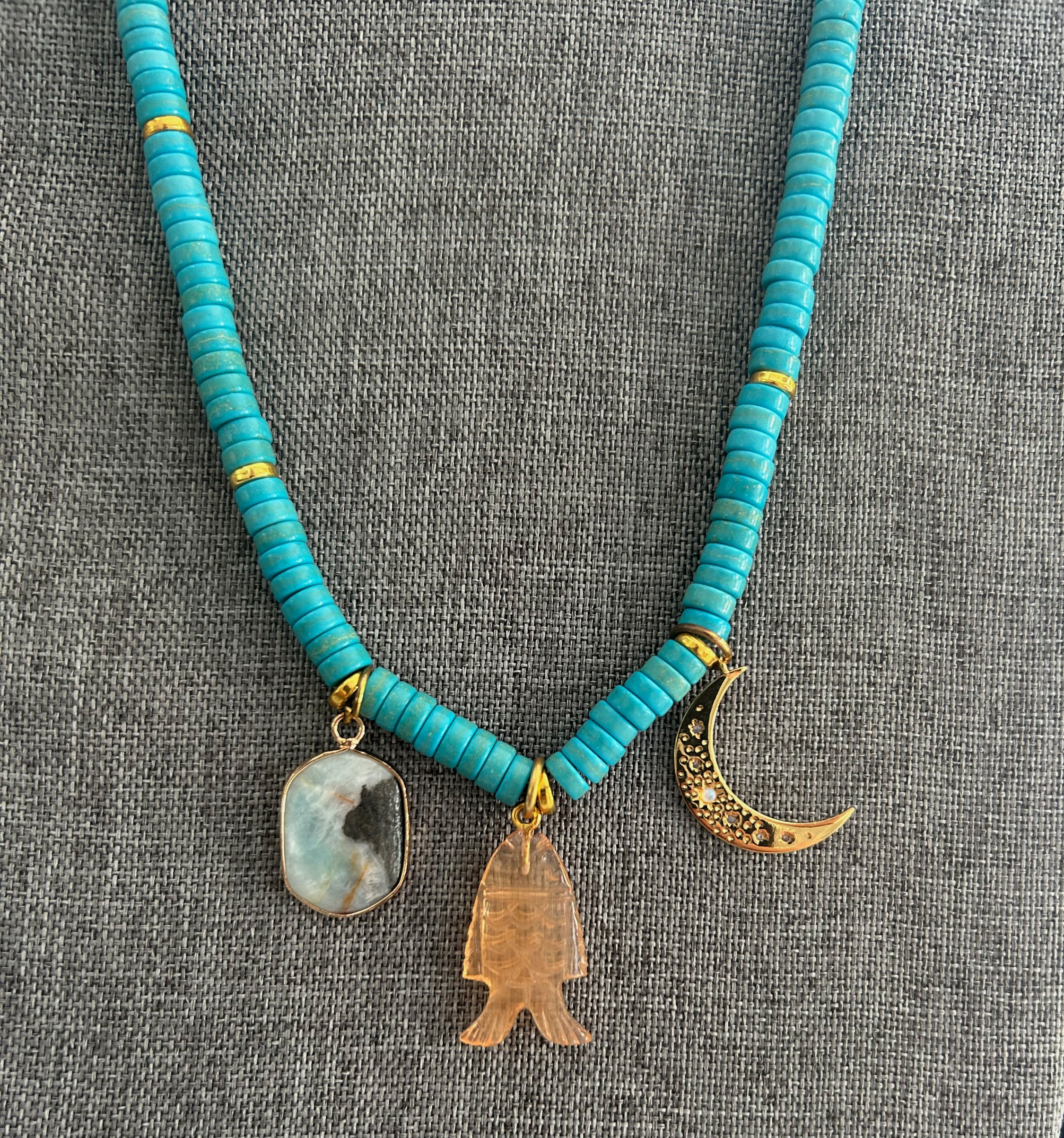 Fish Charm Necklace