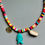 Thumbnail: Turquoise Fish Charm Necklace
