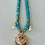 Thumbnail: Turquoise + Sea Shell Necklace