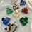 Miniaturbild: Haarspange, Haarklammer, Klammer, Spange, Hairclip, Bio Azetat, Haaraccessoires, Accessoires, Haarschmuck, Clips, Marmoriert