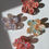 Miniaturbild: Haarklammer, Haarspange, marmorierte Haarklammer, Haaraccessoires, Haarschmuck